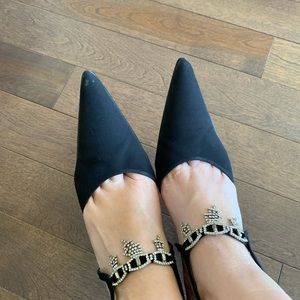 Black high heels